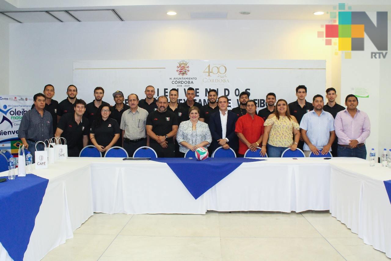 Llega a Córdoba Selección Mexicana de Voleibol