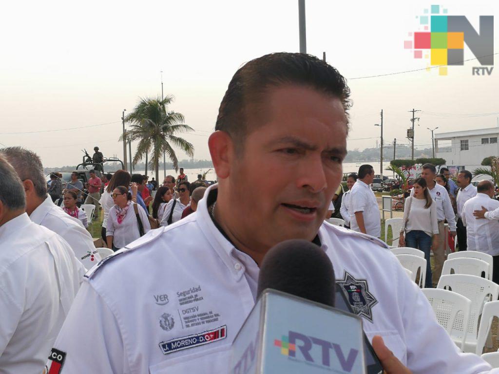 Exceso de velocidad, causa de accidente de tráiler en Coatzacoalcos