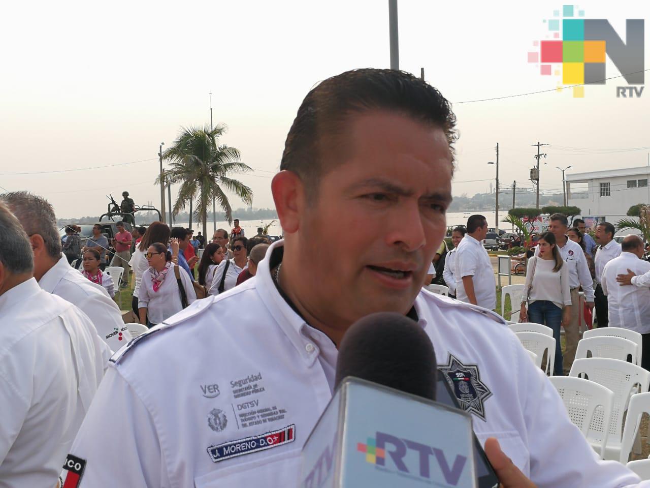 Exceso de velocidad, causa de accidente de tráiler en Coatzacoalcos