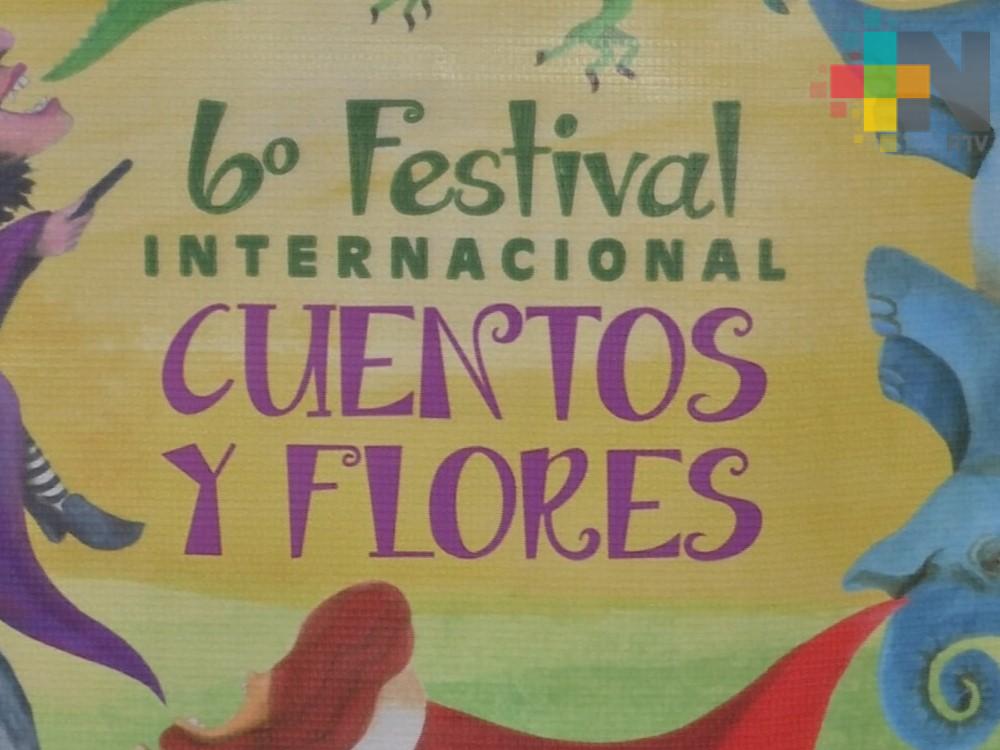 Inició la sexta versión del Festival Internacional Cuentos y Flores