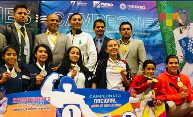 Gran participación de Veracruz en Nacional de Juvenil de Cadetes de TKD