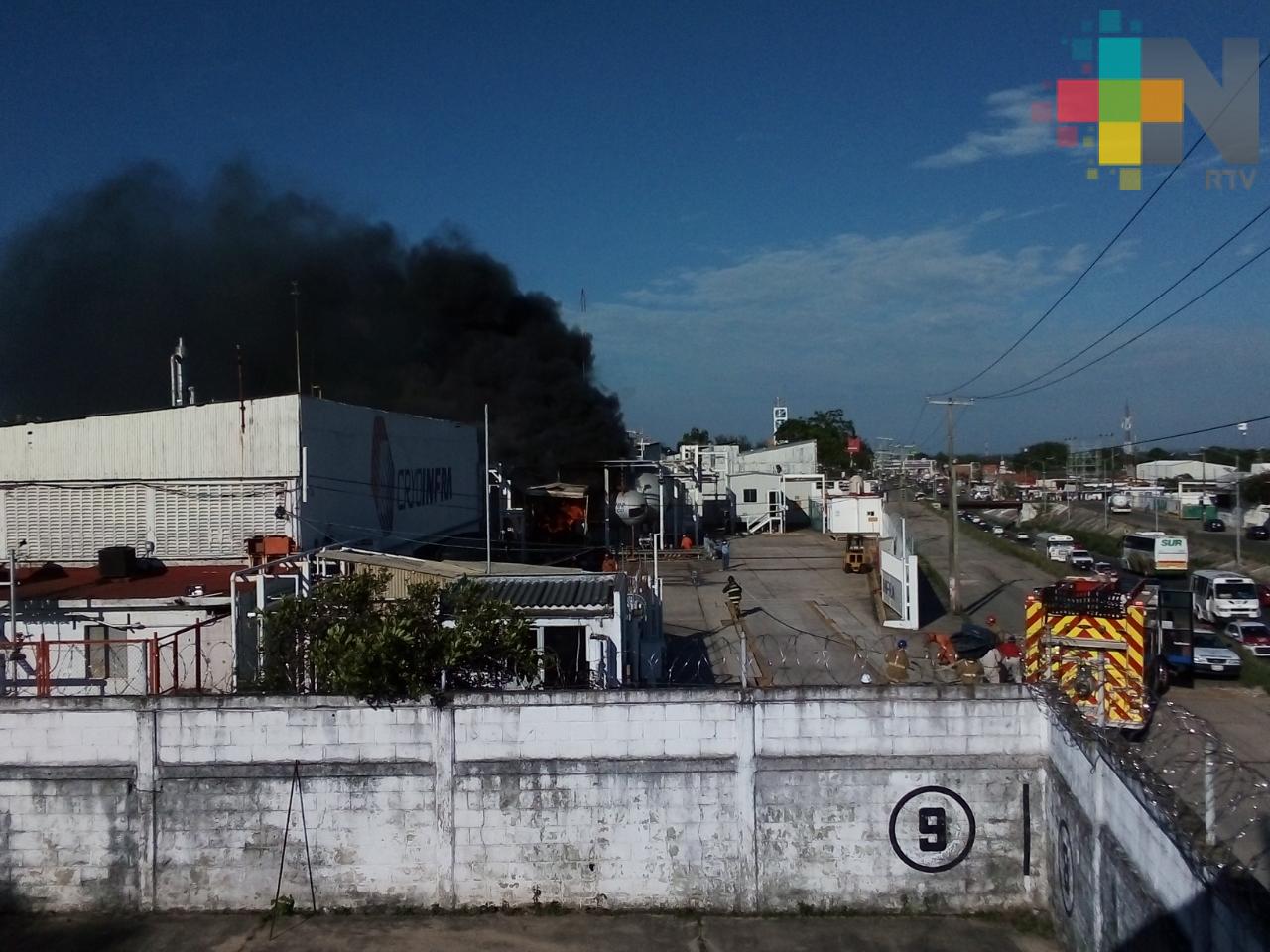 Sin lesionados por incendio en planta Cryoinfra