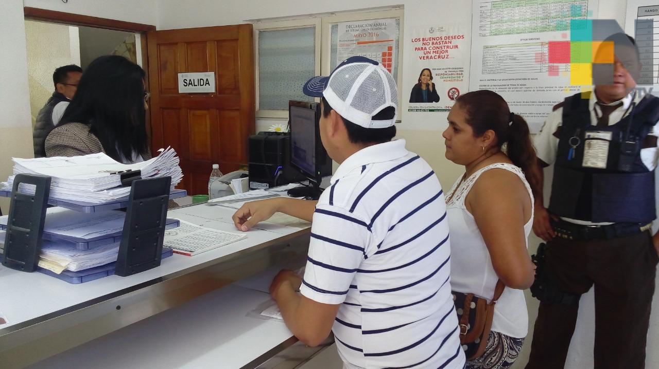 Inicia pago anual anticipado de agua en Tuxpan