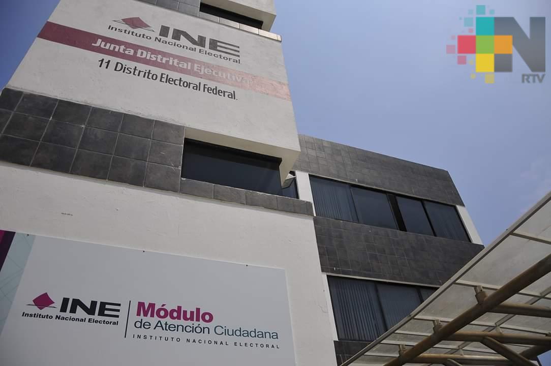 INE hará cambios en juntas distritales de los municipios de Minatitlán y Coatzacoalcos