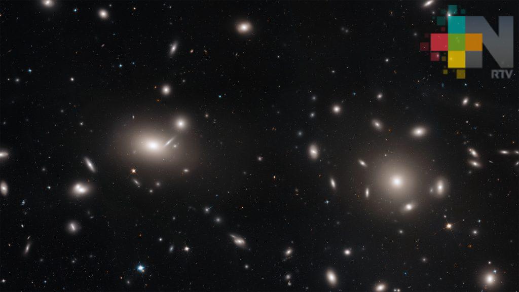 Telescopio espacial Hubble fotografía cúmulos de galaxias