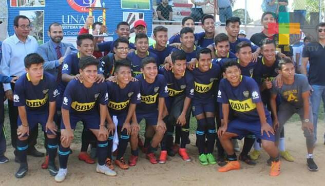 COBAEV 18 de Coatzacoalcos campeón del torneo Interprepas