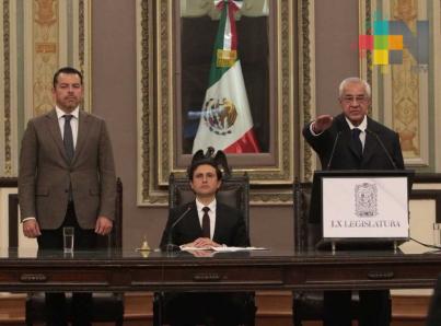 Eligen a Pacheco Pulido como gobernador interino en Puebla