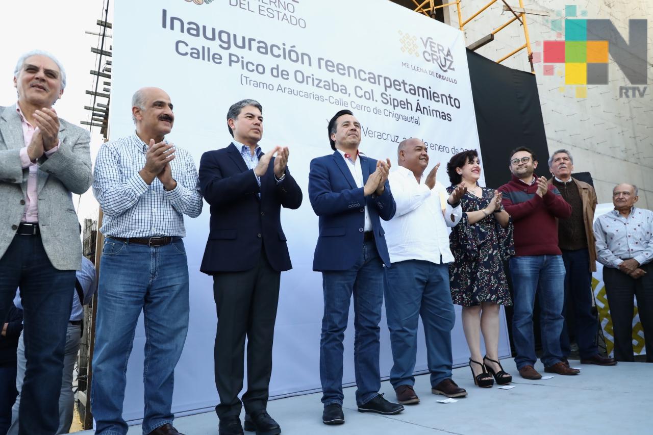 Entregó el gobernador Cuitláhuac García, importante obra vial en esta capital