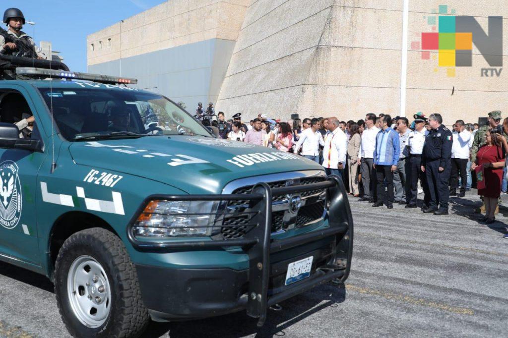 Resultados oportunos ha dado el Programa Integral de Seguridad: Cuitláhuac García Jiménez