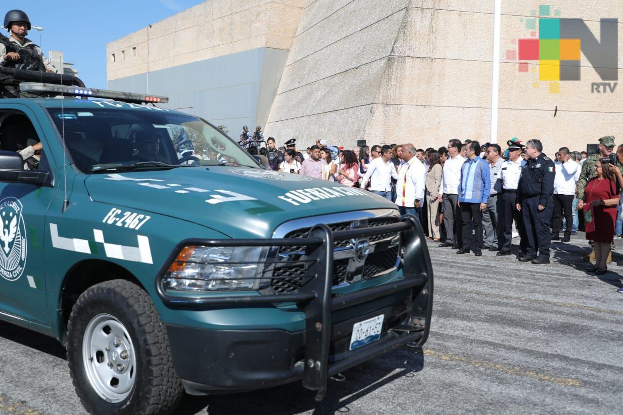 Resultados oportunos ha dado el Programa Integral de Seguridad: Cuitláhuac García Jiménez