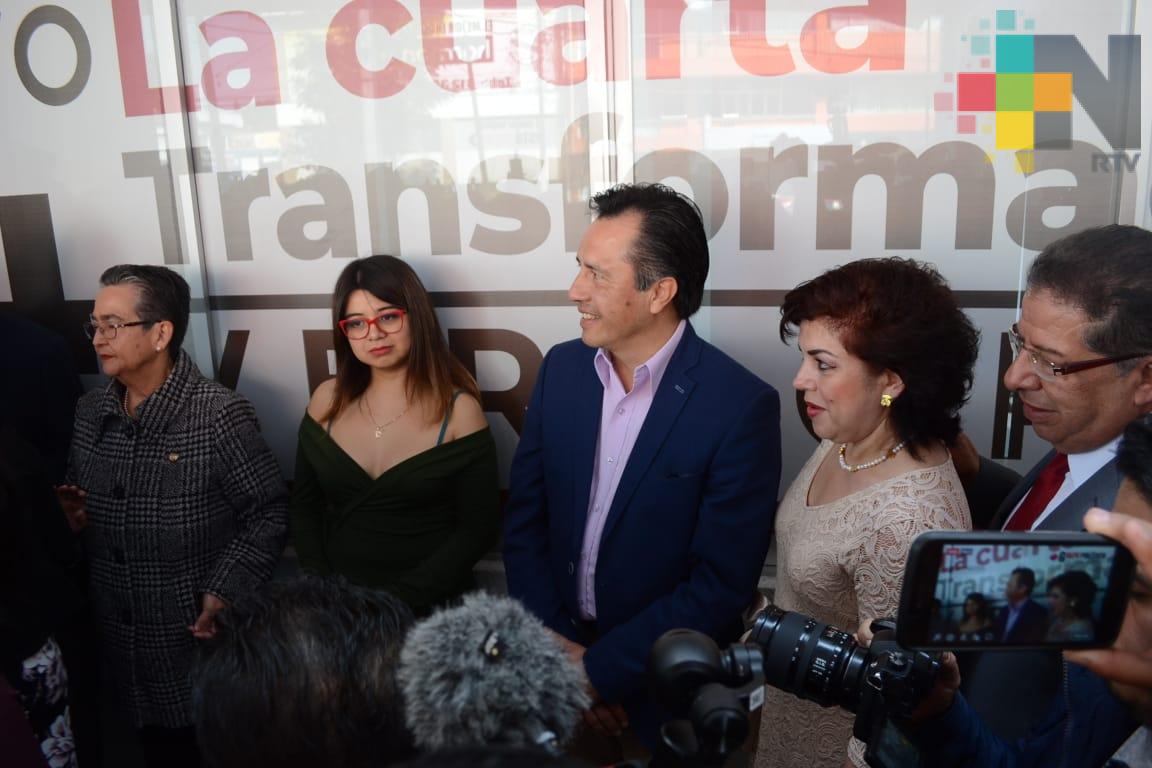 Inauguró Gobernador de Veracruz, Casa de Gestión de legisladoras