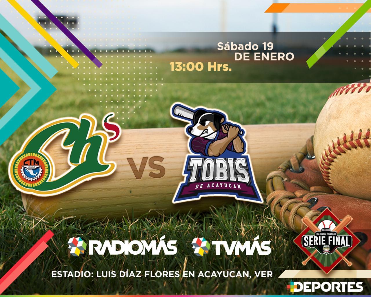 Este sábado se reanuda la Serie Final de la Liga Invernal Veracruzana