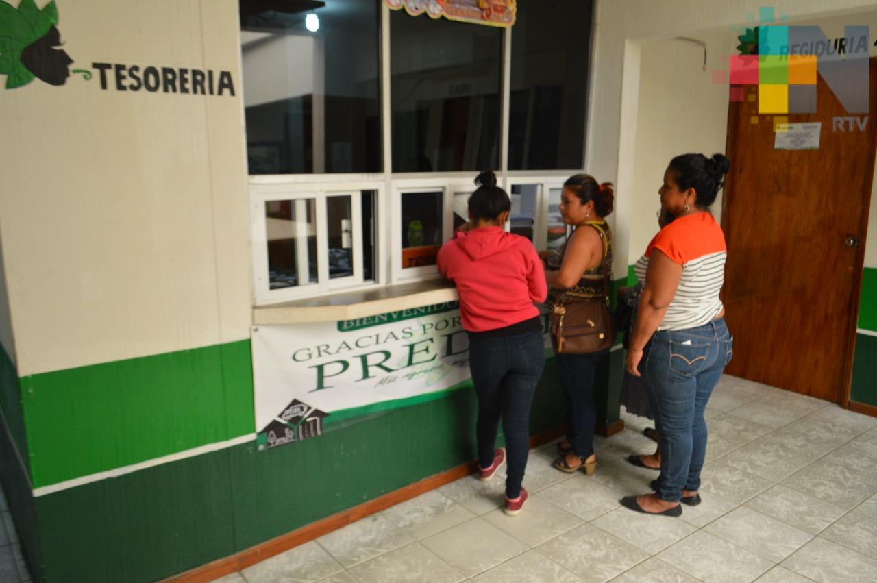 Descuentos por pago a tiempo del impuesto predial en Tamiahua