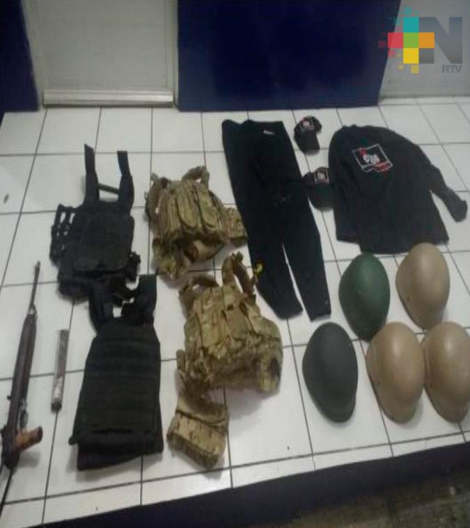 Detienen a dos integrantes del CJNG; recuperan cuatro vehículos