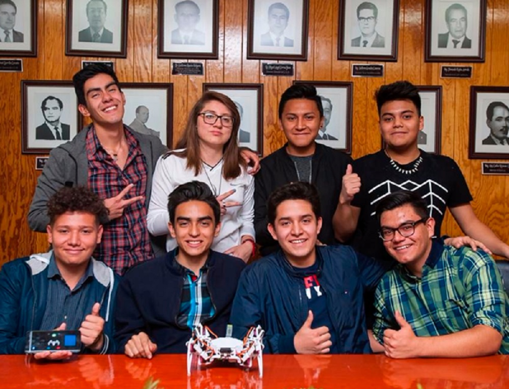 Crea IPN Robot Arácnido para búsqueda y rescate de personas