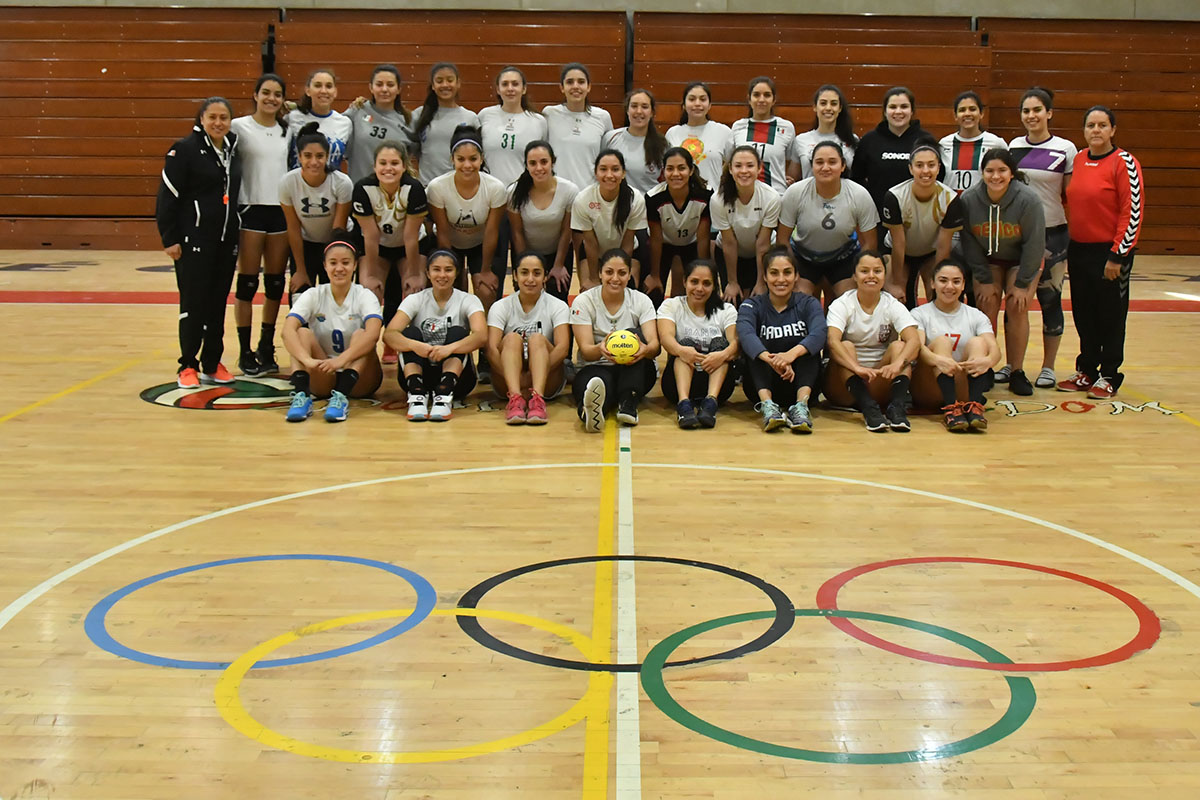 Se concentran preselección femenil de handball
