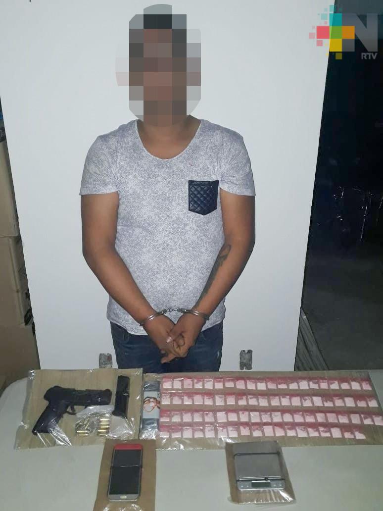 Detienen a cuatro por narcomenudeo y portación ilegal de arma: SSP