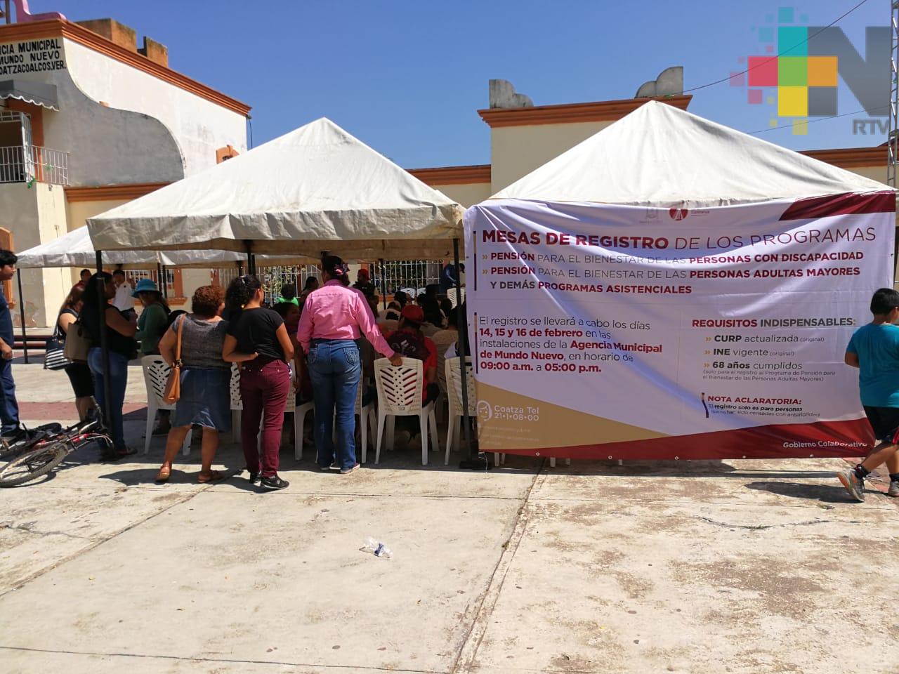 Madres solteras y amas de casa del sur de Veracruz se registran a censos de Gobierno Federal