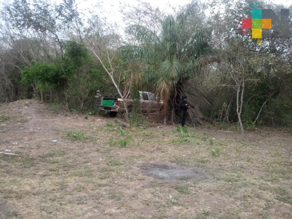 Desmantela SSP predio de la delincuencia organizada, en Tlalixcoyan