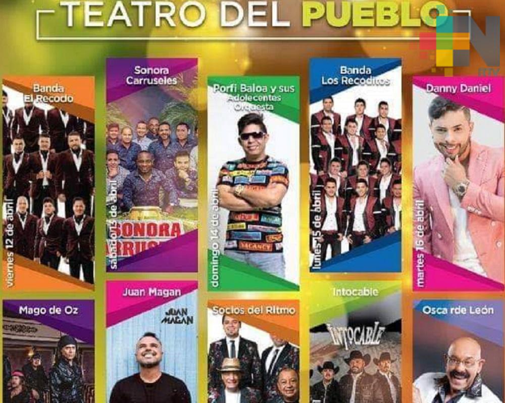 En Coatzacoalcos presenta cartelera artística para la Expo Feria 2019