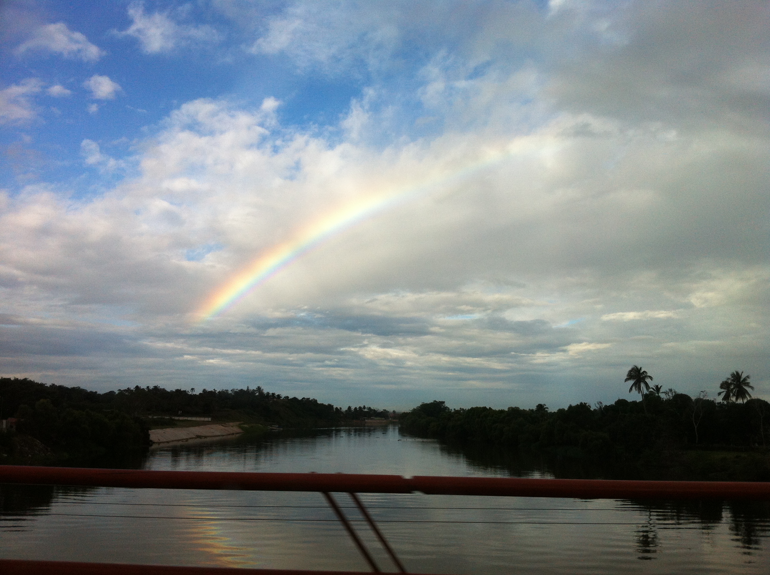 Arcoíris sobre Río Tecolutla