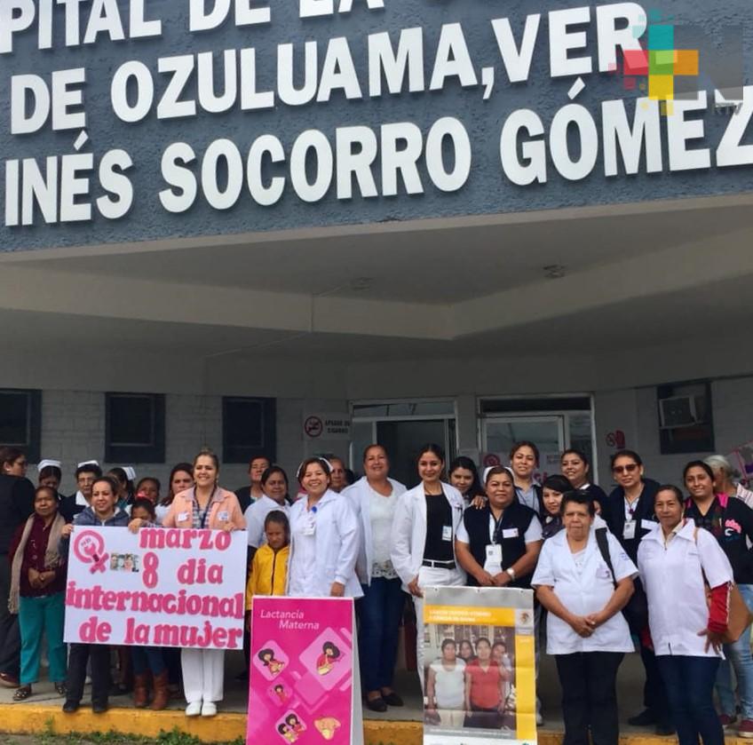 Realizó SS ferias de salud, en el Día Internacional de la Mujer