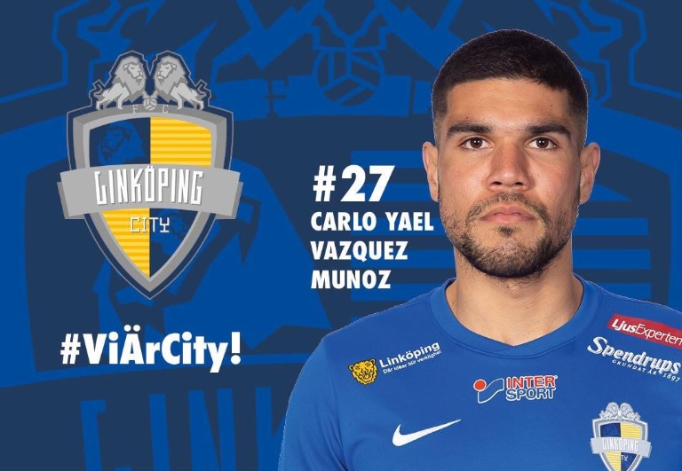 Carlo Yael Vázquez hizo su primer gol en Suecia