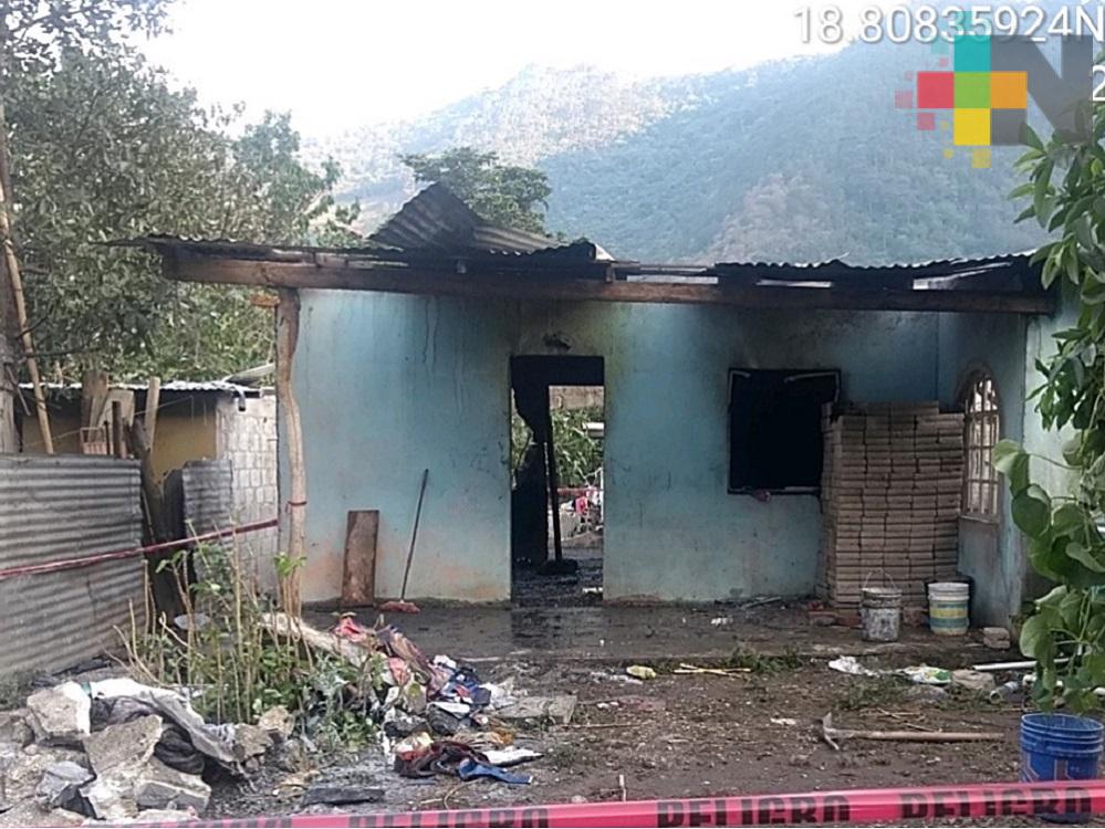 Explota polvorín en domicilio particular de Tlilapan, Veracruz
