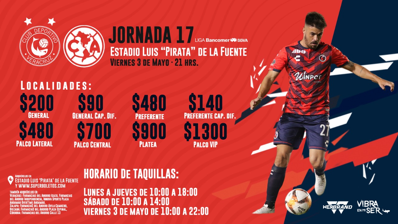 Este jueves salen a la venta boletos para el Tiburones vs América