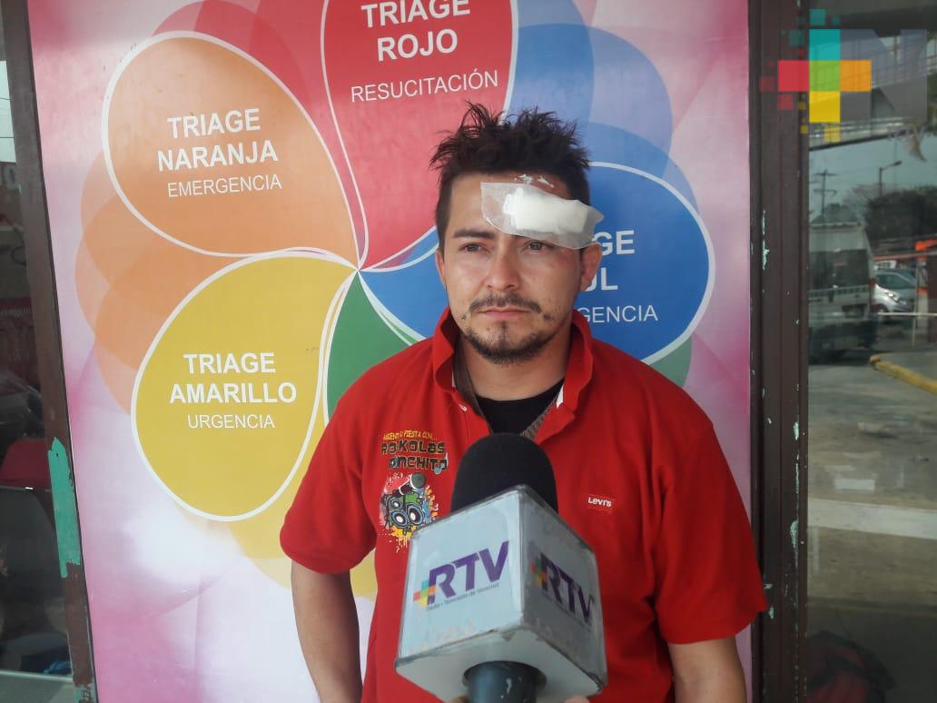 Migrante sobreviviente a volcadura