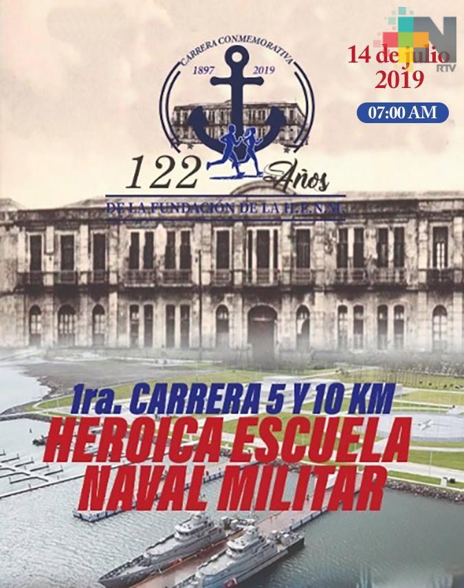 Invitan a la primera carrera de 5 y 10 kilómetros en la Heroica Escuela Naval Militar