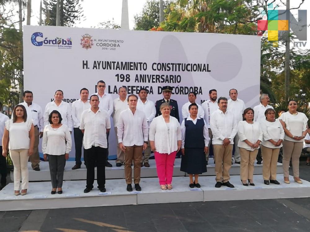 Conmemoran el 198 Aniversario de la Defensa de Córdoba