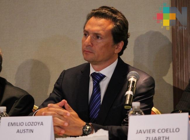 Emiten ficha roja a Lozoya; lo buscan en 190 países