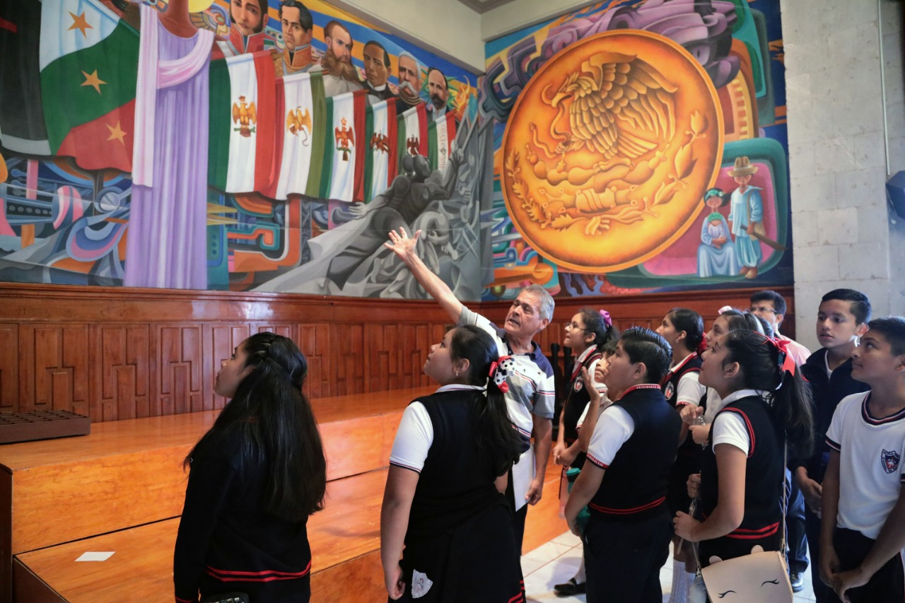 Inaugura Segob visitas guiadas a Palacio de Gobierno