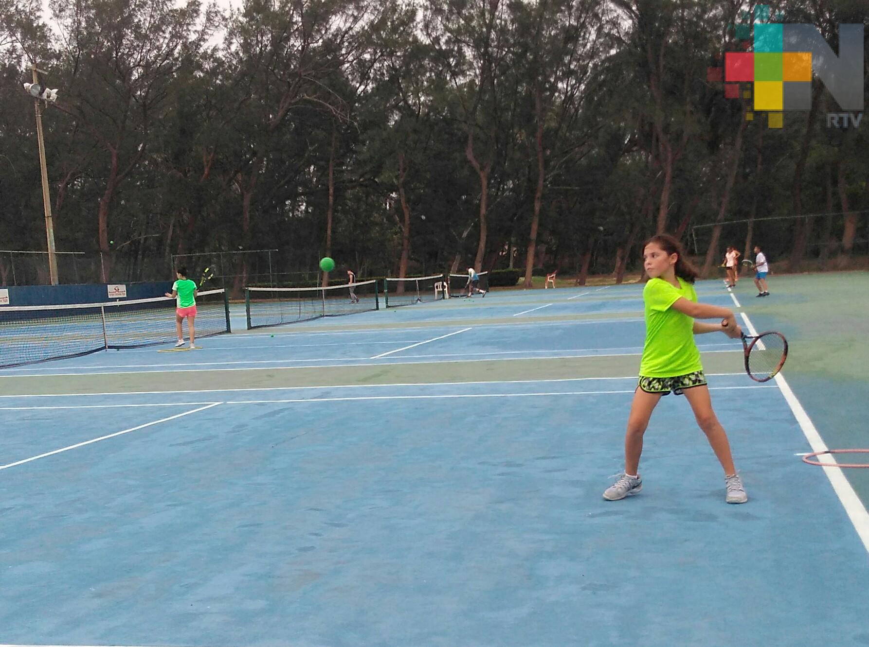 Este fin de semana Circuito Regional de Tenis en Coatzacoalcos