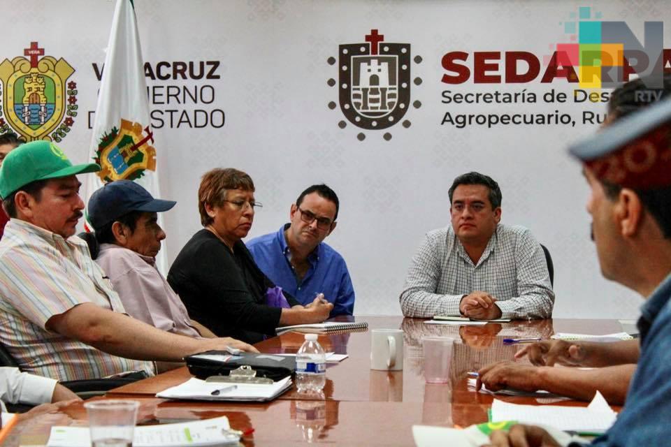 Instala SEDARPA mesas de atención a organizaciones campesinas