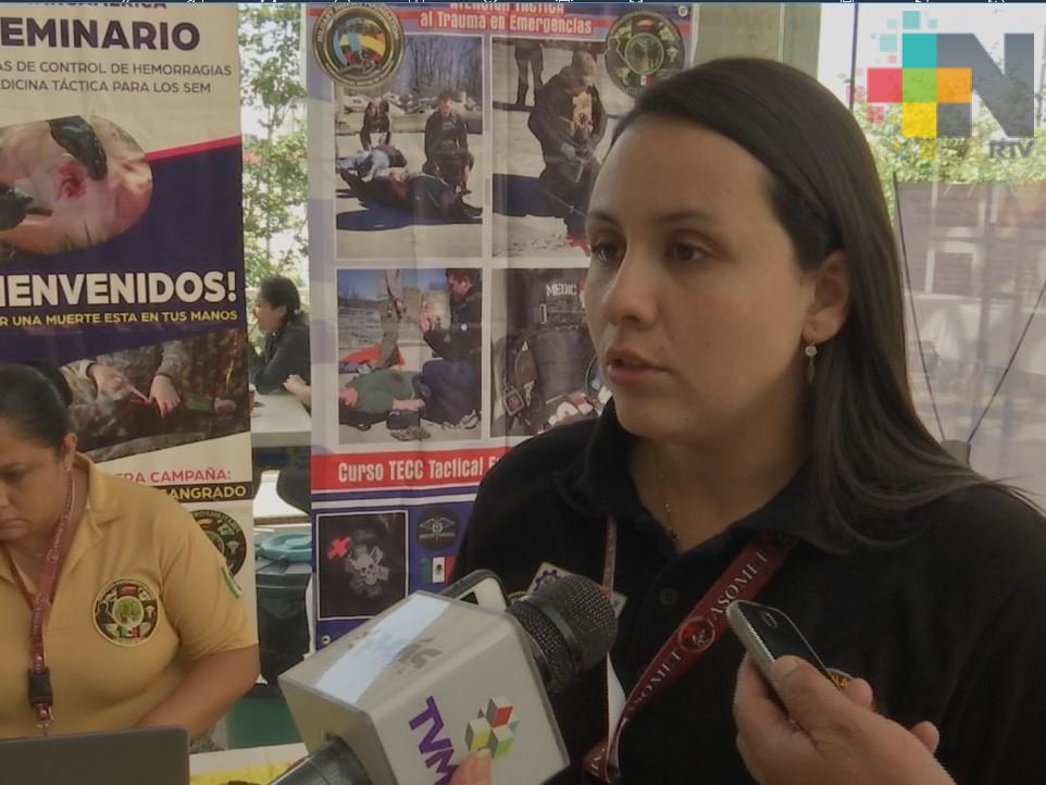 Asociación colombiana brinda capacitación para atender heridas de alto impacto