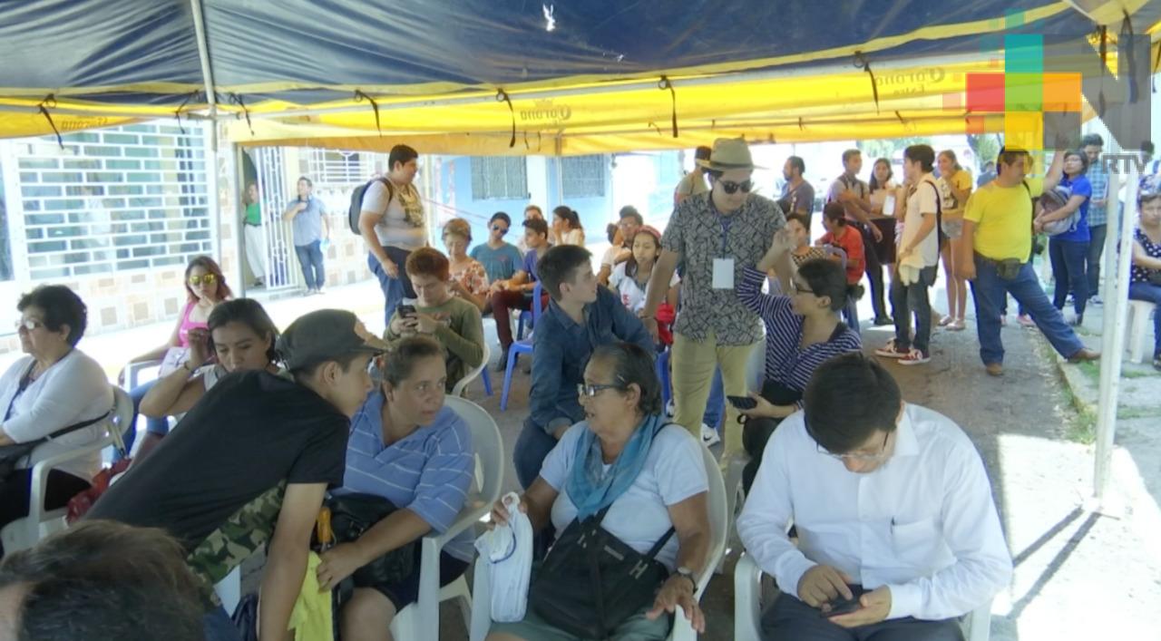 Inaugura René Bejarano casa de enlace en Veracruz