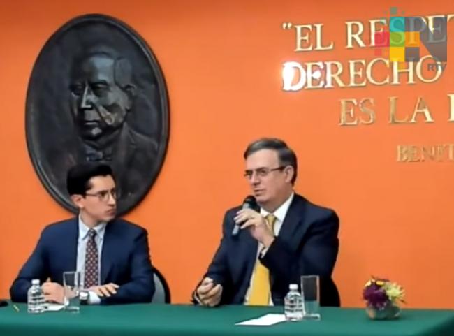México y EUA continuarán negociando: Ebrard