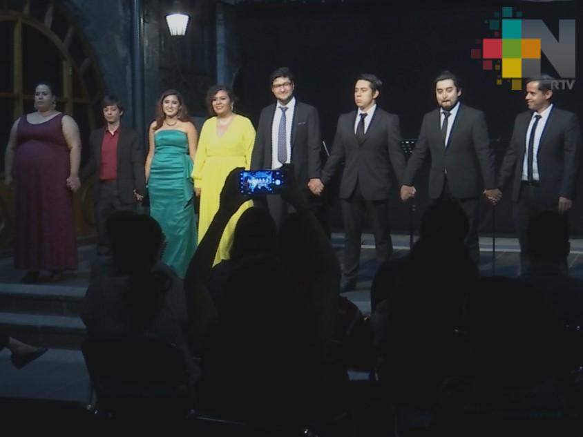 Se presenta con éxito taller de Ópera de Xalapa en la Casa del Lago