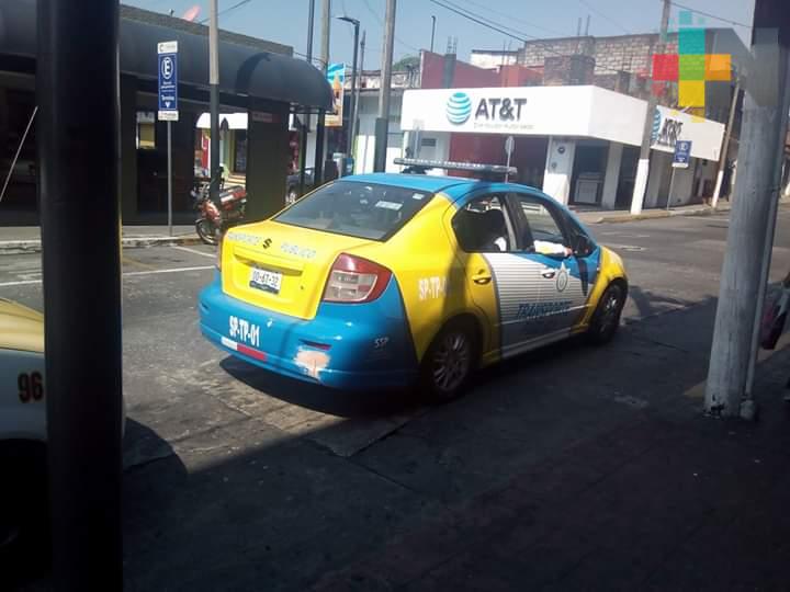 Realiza Transporte Público operativos en Córdoba