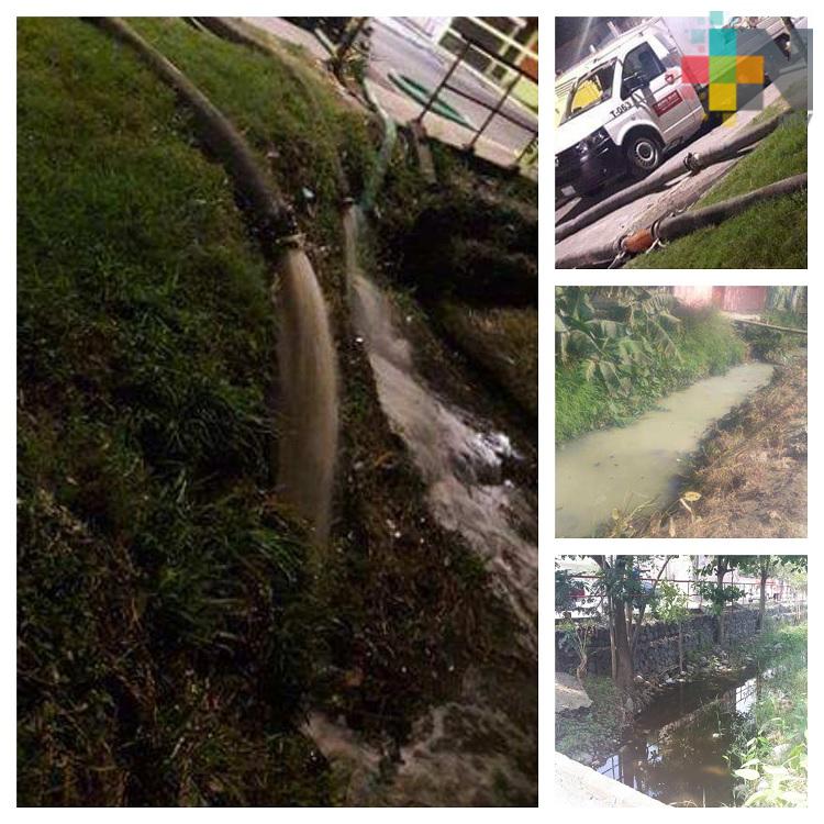 Vecinos reportan que Grupo MAS vierte aguas negras a laguna Lagartos