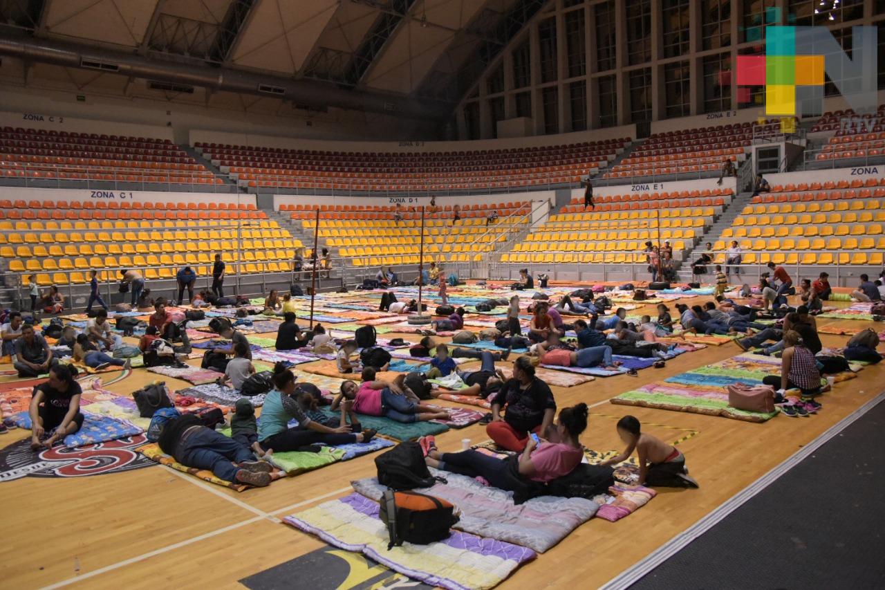 Habilita DIF Estatal albergue temporal para migrantes centroamericanos