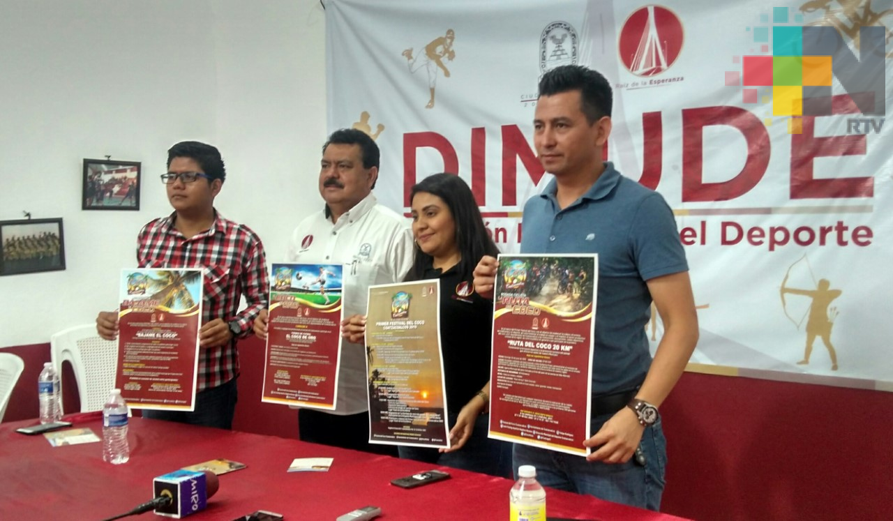 Habrá ciclismo y futbol en el Festival del Coco 2019