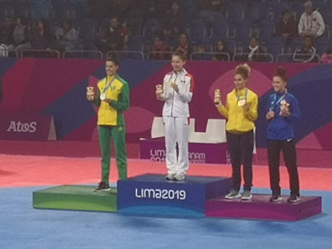 Mexicana Daniela Souza es monarca panamericana de taekwondo