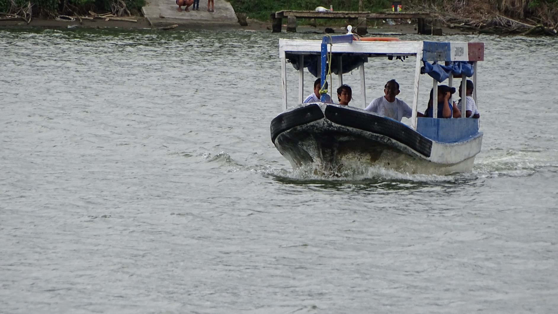 Parada de Lanchas en Tuxpan