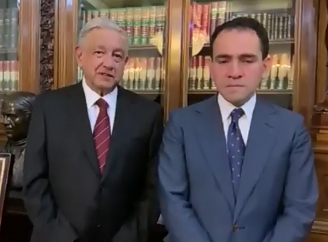 AMLO acepta renuncia de Carlos Urzúa y designa a Arturo Herrera