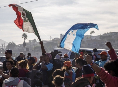 Hondureños son los migrantes que más han ingresado a México este año