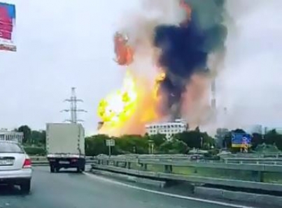 Reportan siete heridos por incendio en planta termoeléctrica en Moscú
