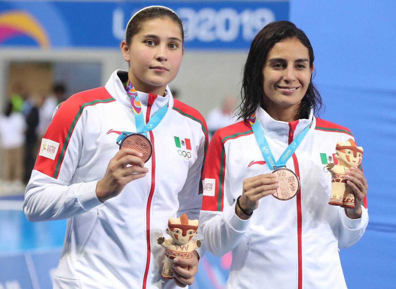 Bronce para clavadista veracruzana Dolores Hernández en Lima 2019